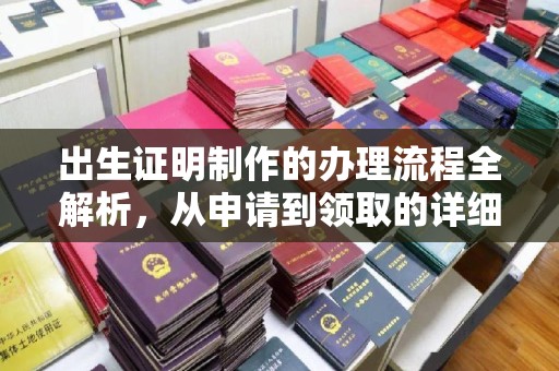 淇滨出生证明制作的办理流程全解析，从申请到领取的详细指南